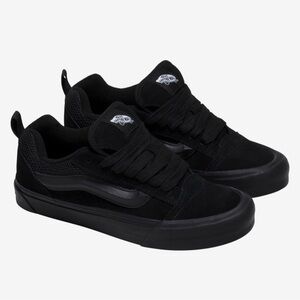 Vans triple black KNU classics old skool mens sneaker NWB US 8-13